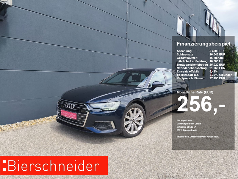 Audi A6 Avant 45 TDI quattro design LEDER PHONE BOX KAMERA