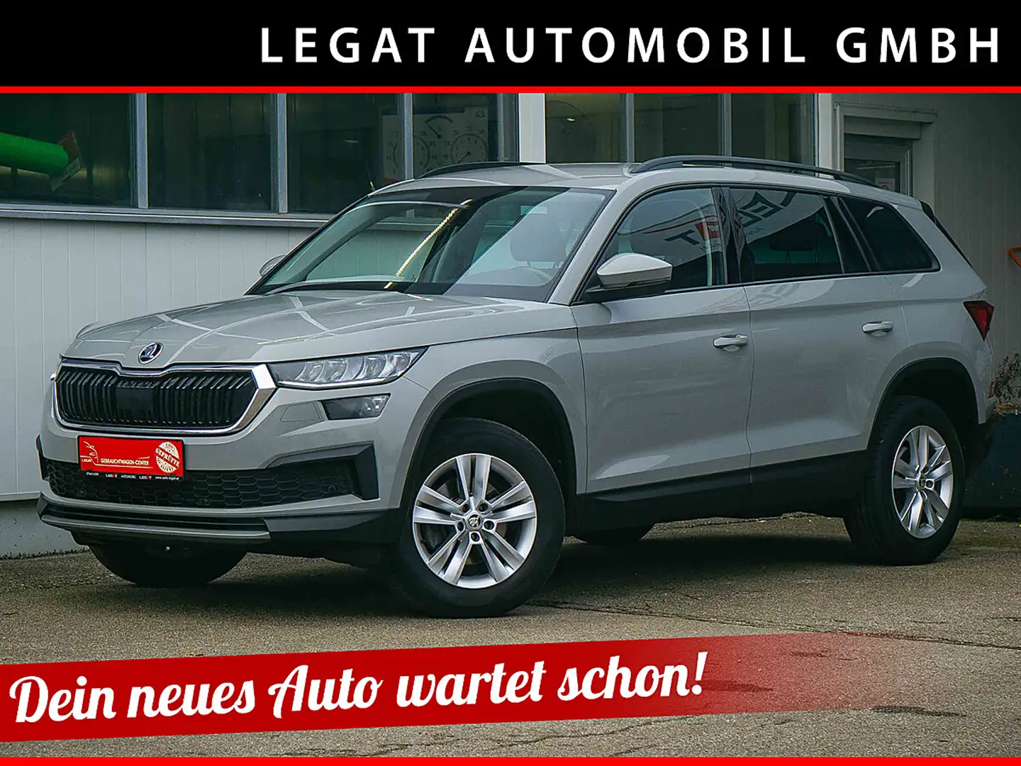 Skoda Kodiaq 2,0 TDI SCR Ambition DSG *NAVI*CARPLAY*LED* Grau - 1