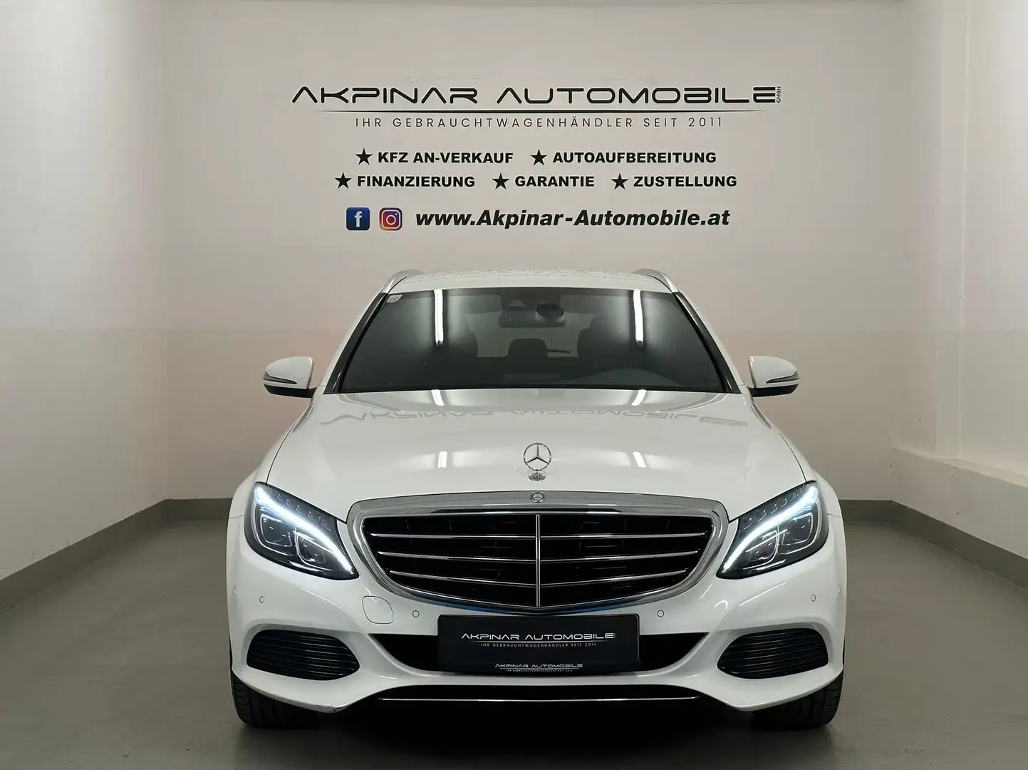 Mercedes-Benz C 180 T BlueTEC Exklusive Aut. NAVI - TEMPOMAT - AHK Weiß - 2