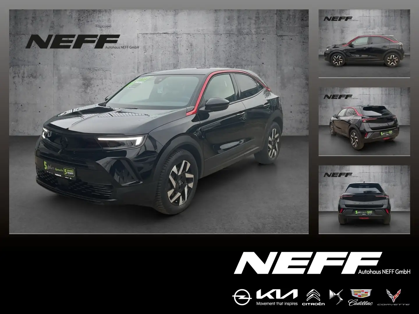 Opel Mokka-E Mokka e GS Line FLA LM KAM LED KlimaA PDC Negru - 1