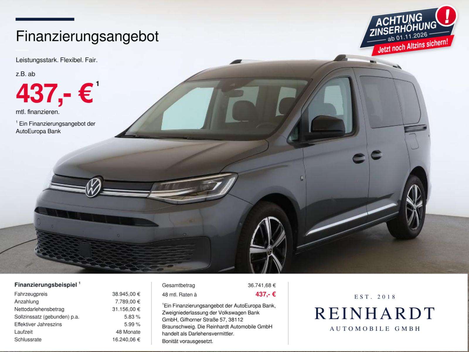 2024 Volkswagen Caddy