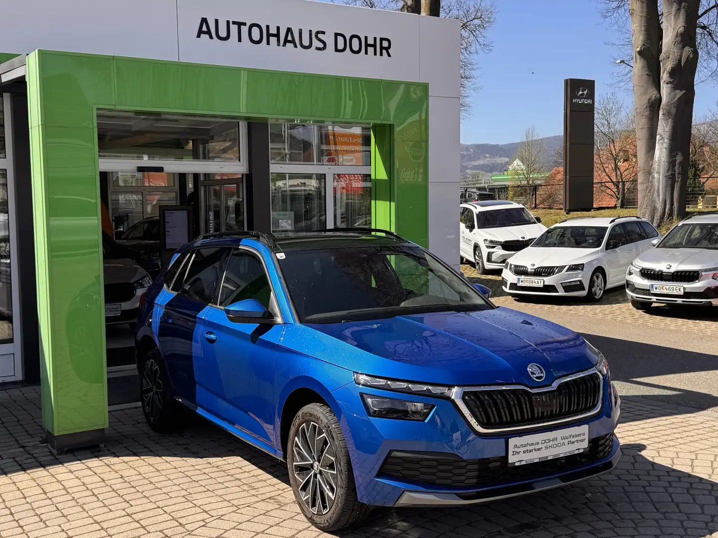 Skoda Kamiq Ambition Sport TSI Blau - 1
