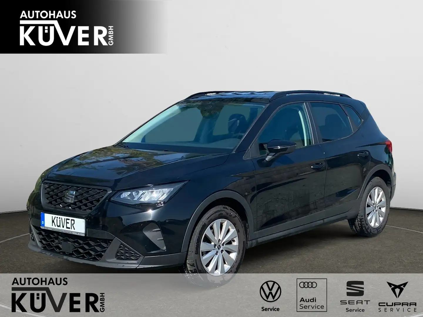 SEAT Arona Style 1,0 TSI DSG Navi+Tempomat+PDC+LED Schwarz - 1