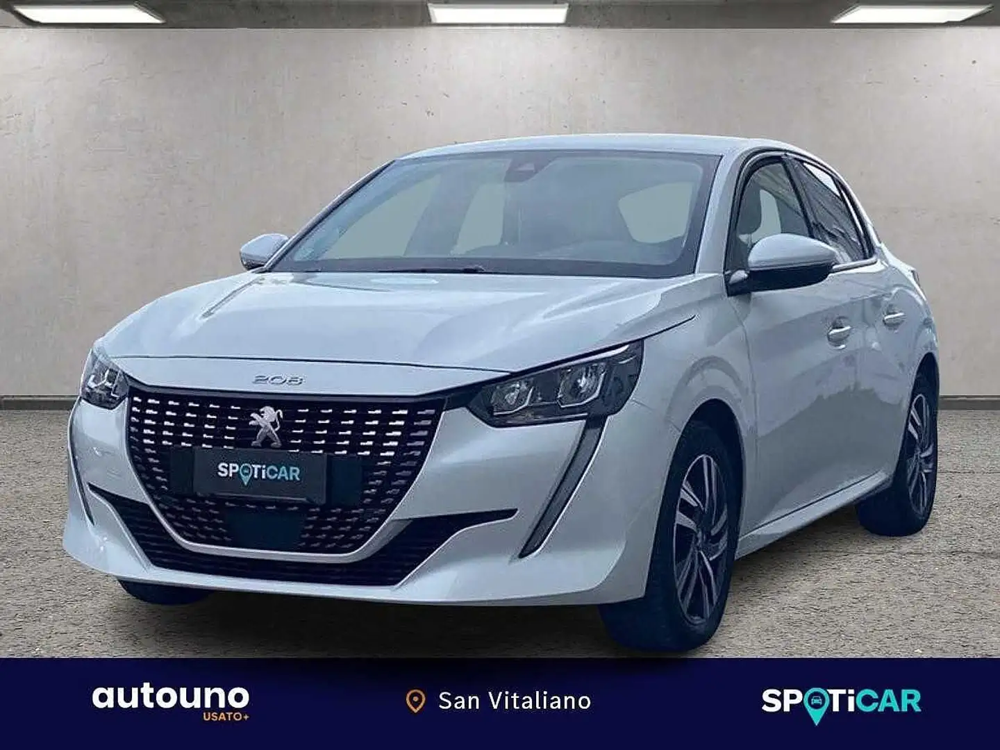 Peugeot 208 II 2019 208 1.2 puretech Allure s&s 100cv my20 Bianco - 1