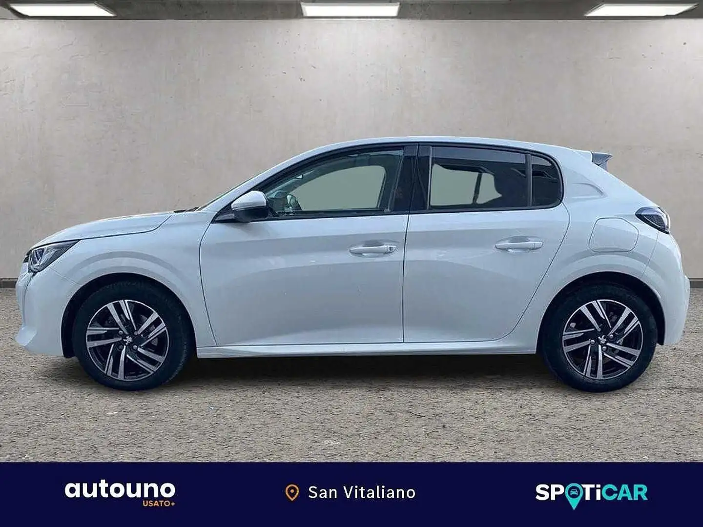 Peugeot 208 II 2019 208 1.2 puretech Allure s&s 100cv my20 Bianco - 2