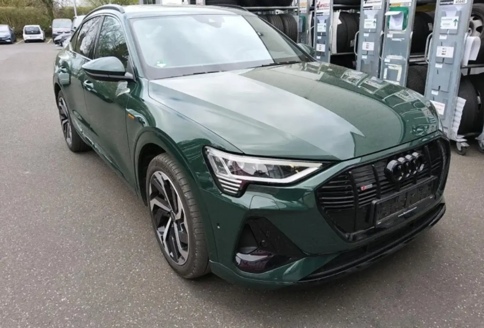 Audi e-tron SPB 55 quattro S line edition Verde - 2