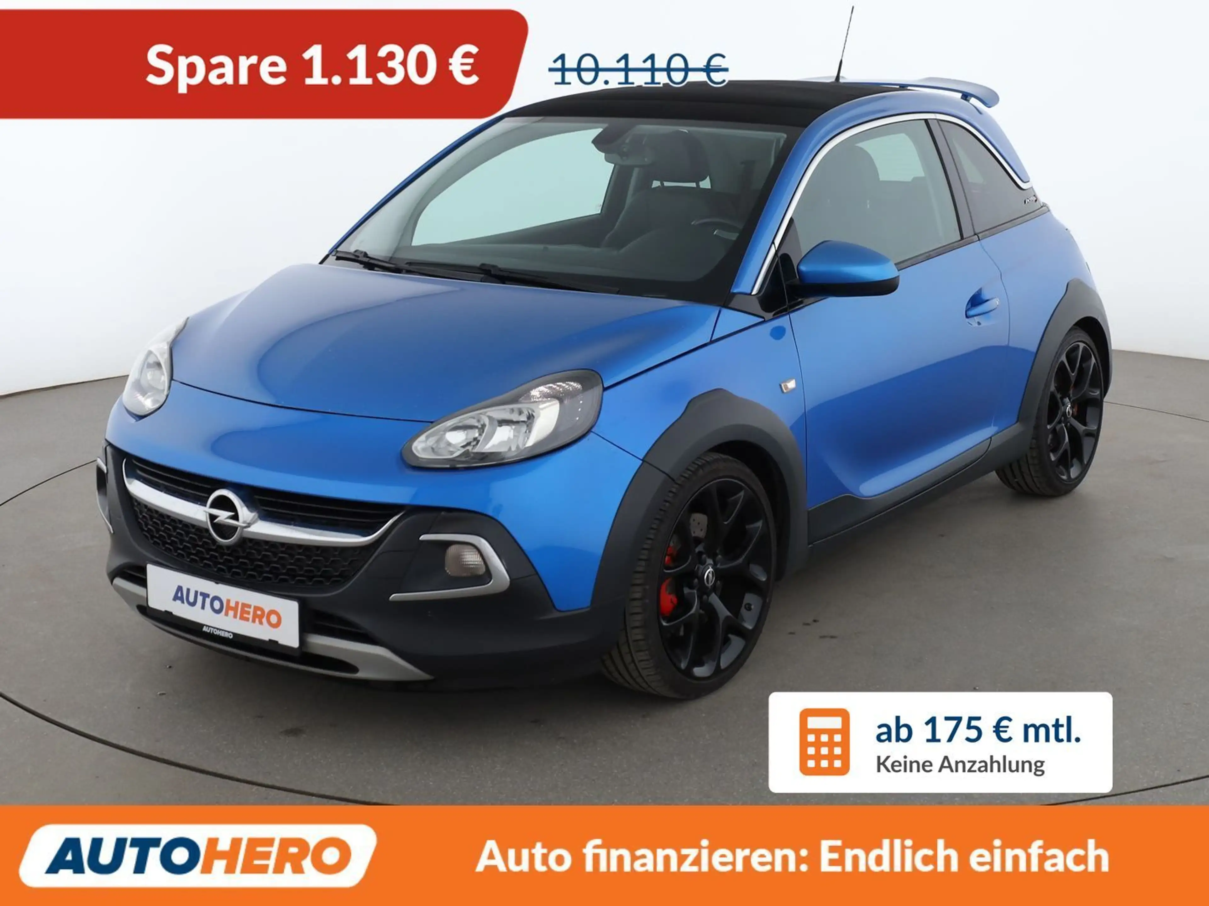 Opel Adam 1.4 Turbo Rocks S*TEMPO*PDC*SHZ*LIM*ALU*