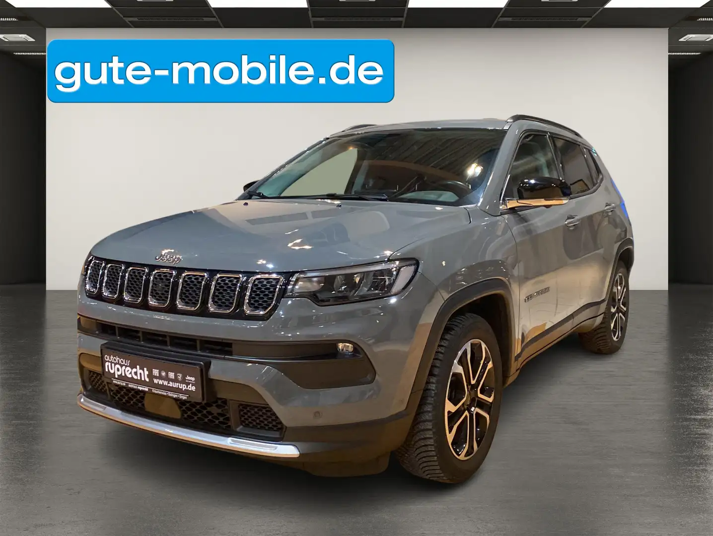 Jeep Compass 1.3 GSE T4 110kW Limited DCT I Winter-Paket I carp Grijs - 1