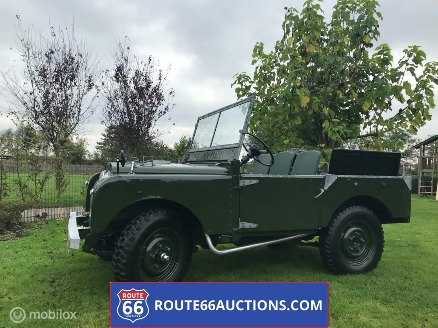 Land Rover Series 1 Cabriolet 1952 | Route 66 auctions Verde - 2