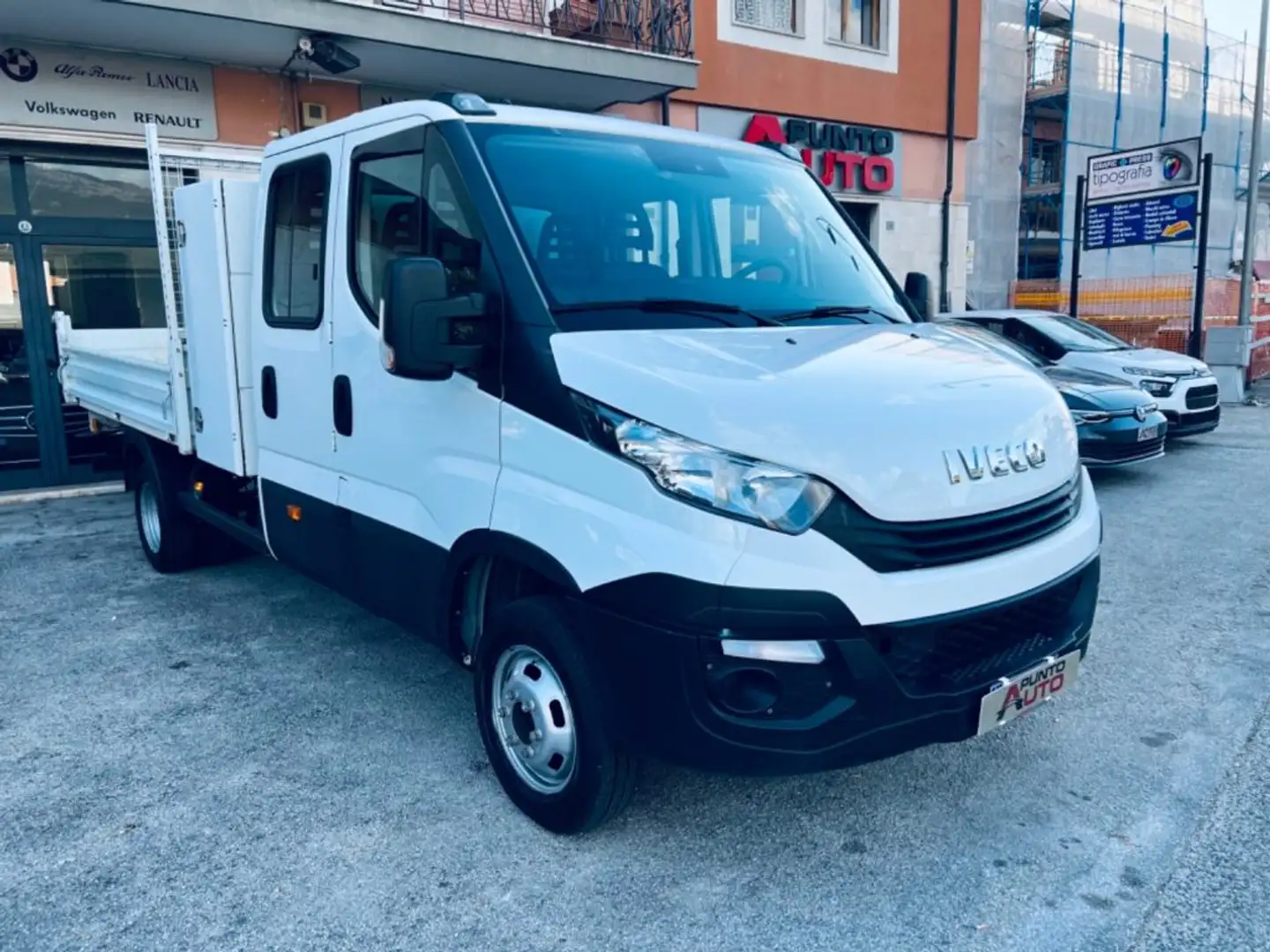 Iveco Daily 35C16H 3.0 CabiNATO 6 POSTI - CASSONE RIBALTABILE Blanc - 1