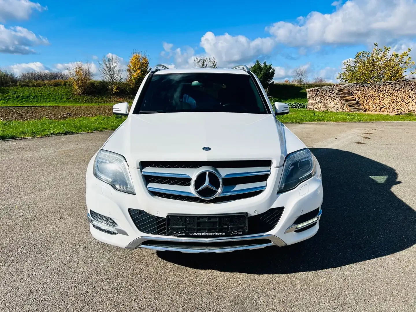 Mercedes-Benz GLK 220 CDI BE 4Matic*AUTOM*BI-XEN*AHK*NAVI* Blanc - 2