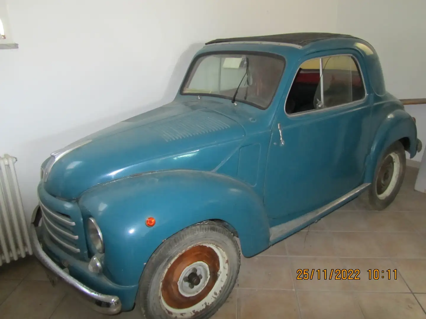 Fiat 500C Topolino Blue - 1