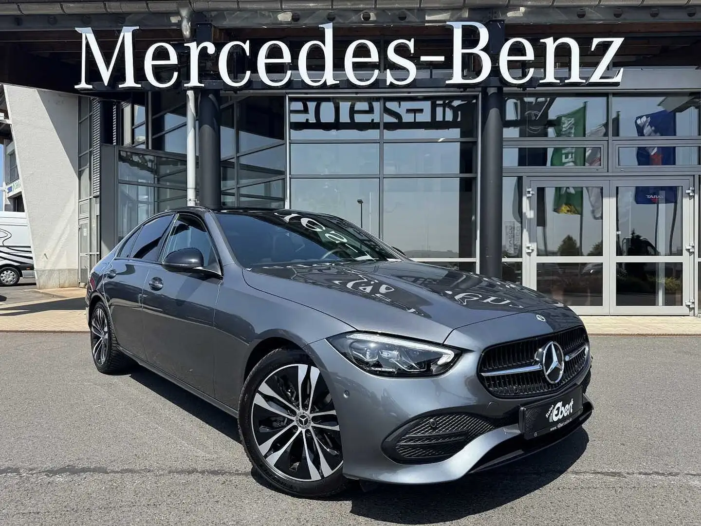 Mercedes-Benz C 300 4M Avantgarde+Pano+Bumester+AHK+RFK+ Night Grau - 1