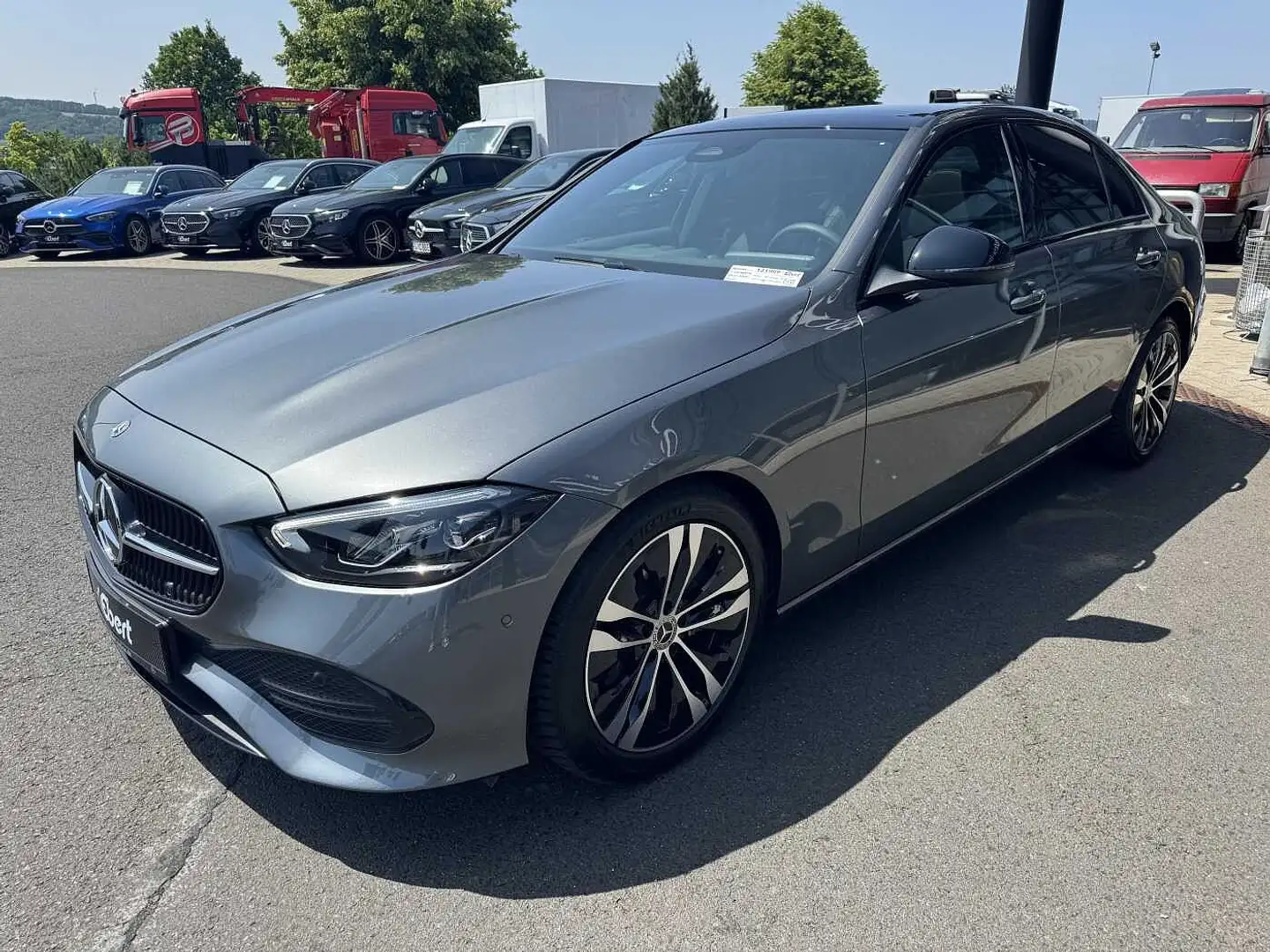 Mercedes-Benz C 300 4M Avantgarde+Pano+Bumester+AHK+RFK+ Night Grau - 2