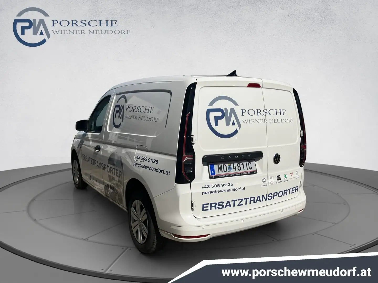 Volkswagen Caddy Cargo TDI Blanc - 2