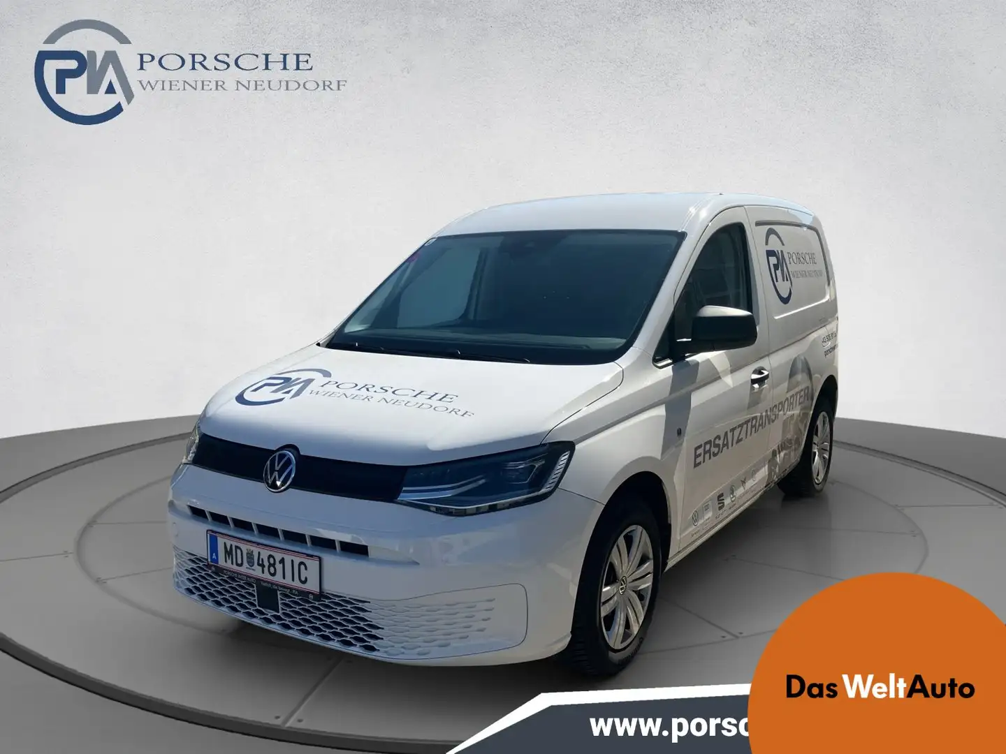 Volkswagen Caddy Cargo TDI Blanc - 1