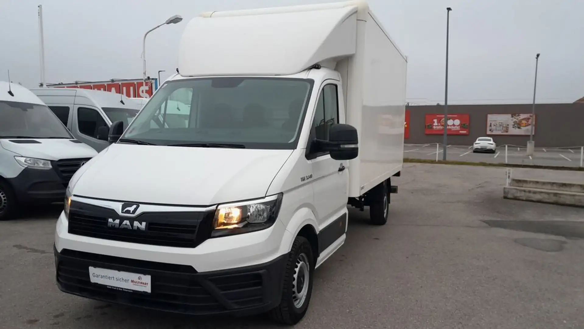 MAN TGE TGE 2,0TDI Koffer mit LBW *Netto €28.325,-* Weiß - 2