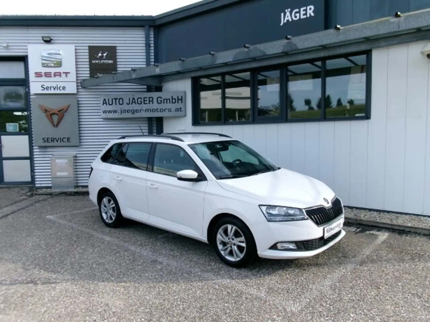 Skoda Fabia Combi TSI Turbo Anhängevorrichtung Klimaautomat... Weiß - 1