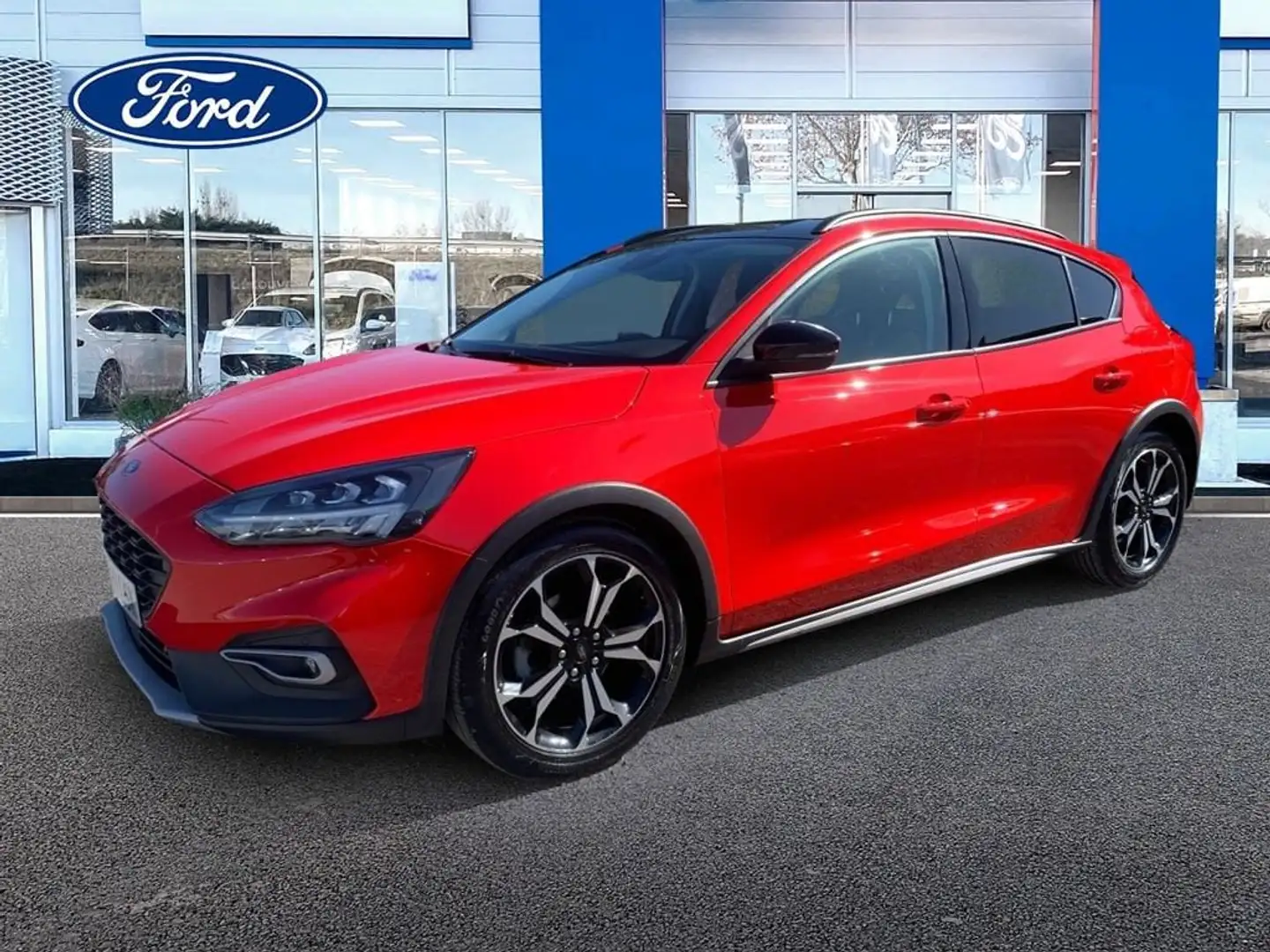 Ford Focus 1.0 Ecoboost MHEV Active 125 Rojo - 1
