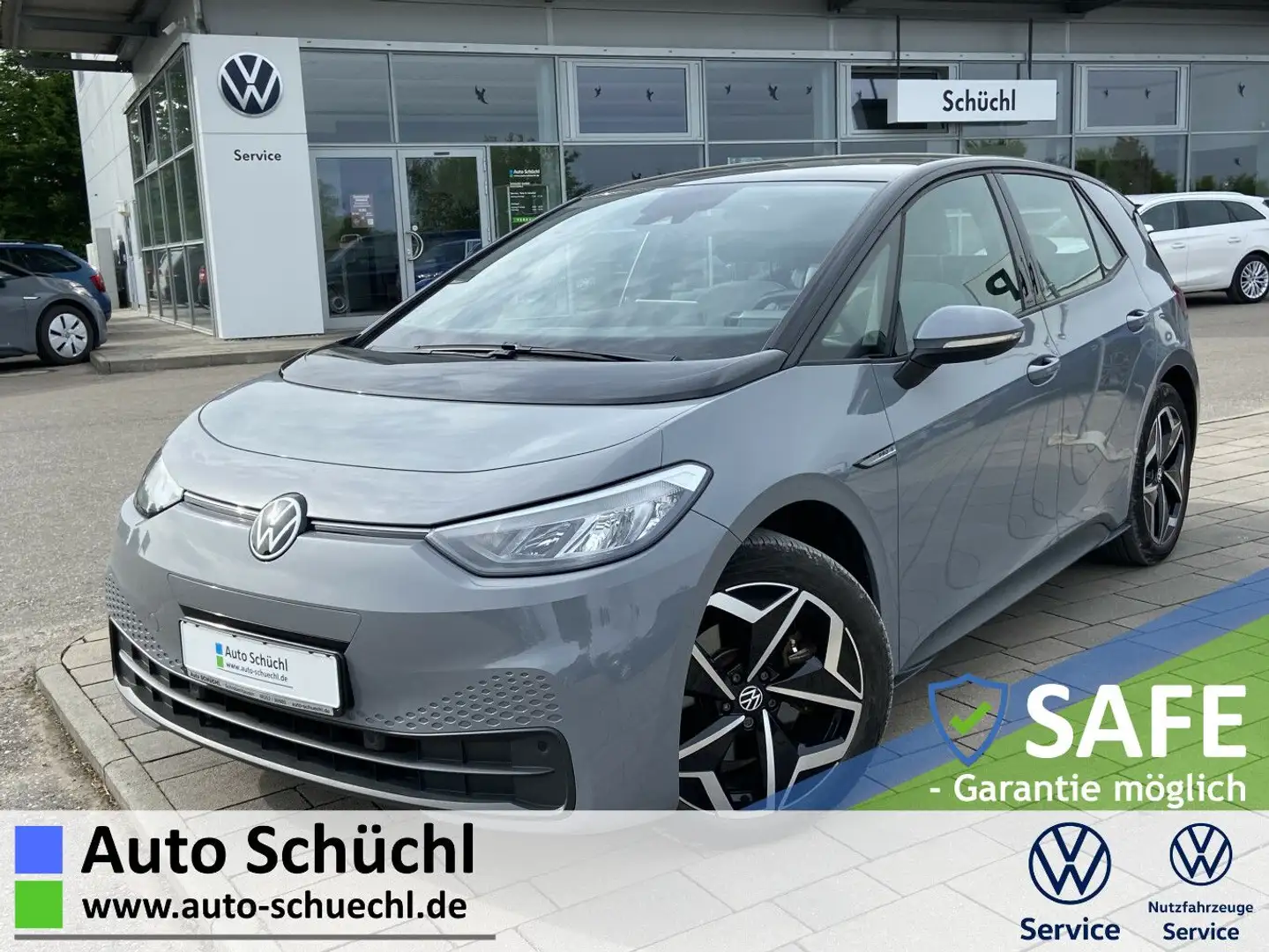 Volkswagen ID.3 PRO-S 82-KWh NAVI+LED+CCS+APP-CONNECT+PDC+D Grau - 1