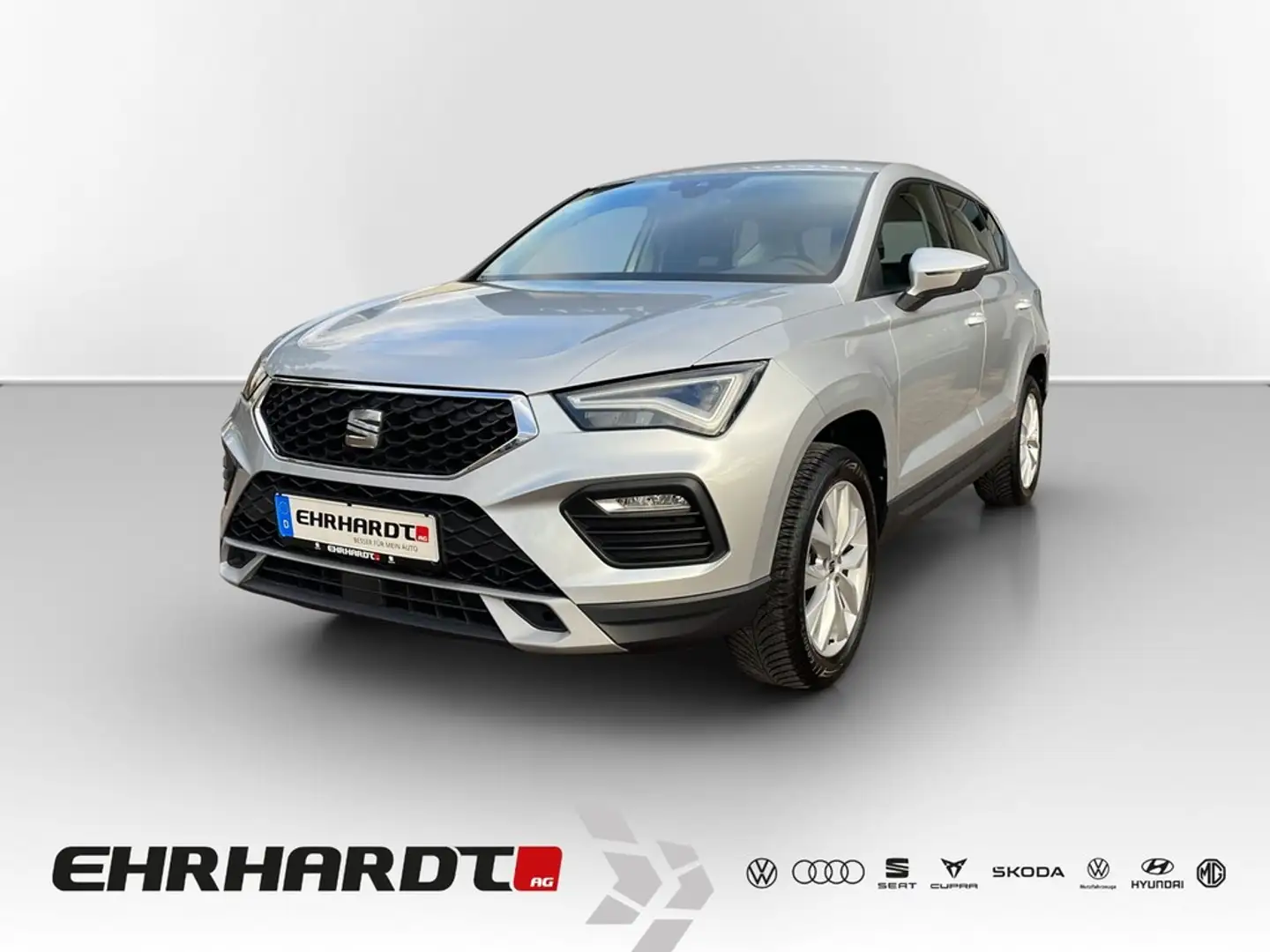 SEAT Ateca 1.5 TSI Style AHK*LED*NAV*SHZ*PDC*TEMPO*VIRTUAL... Silber - 1