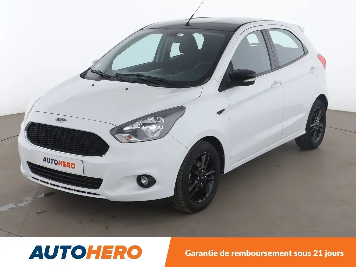 Ford Ka/Ka+ 1.2 Ti-VCT Black Edition Blanc - 1