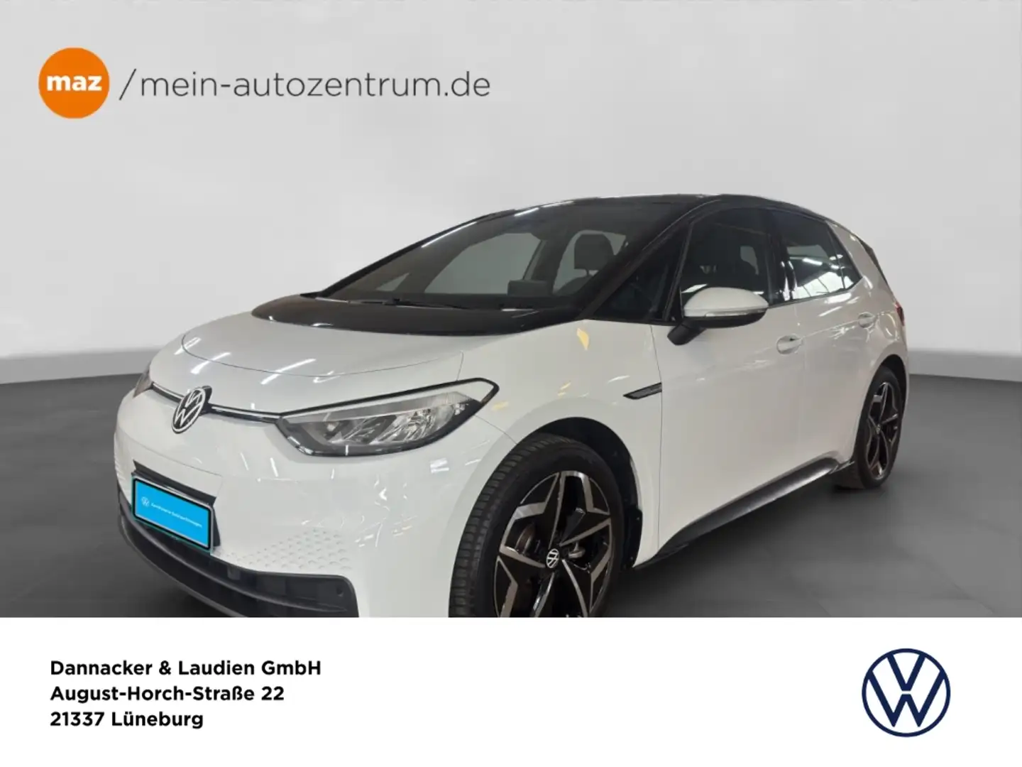 Volkswagen ID.3 Pro 62 kWh Alu LED PDC Sitzheizung Navi uvm Weiß - 1