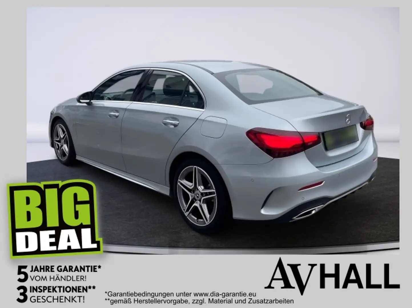 Mercedes-Benz A 180 Limousine AUT Kam. KeyLess KlimaA LED LM Silber - 1