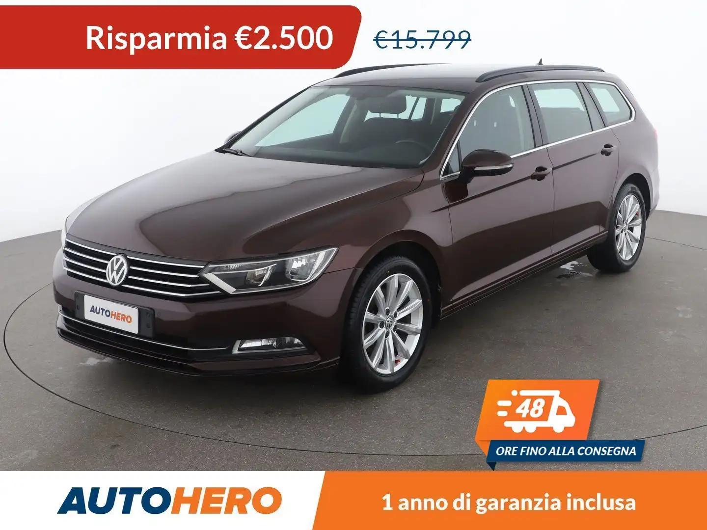 Volkswagen Passat 2.0 TDI Business  Variant  DSG Rouge - 1