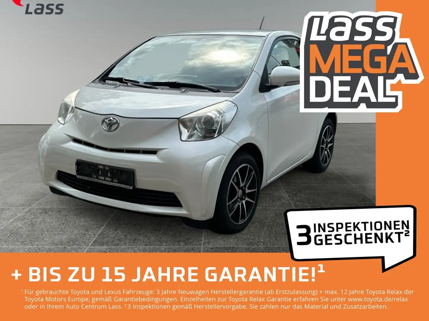 Toyota iQ 1.0 LM SoundSys Blanc - 1