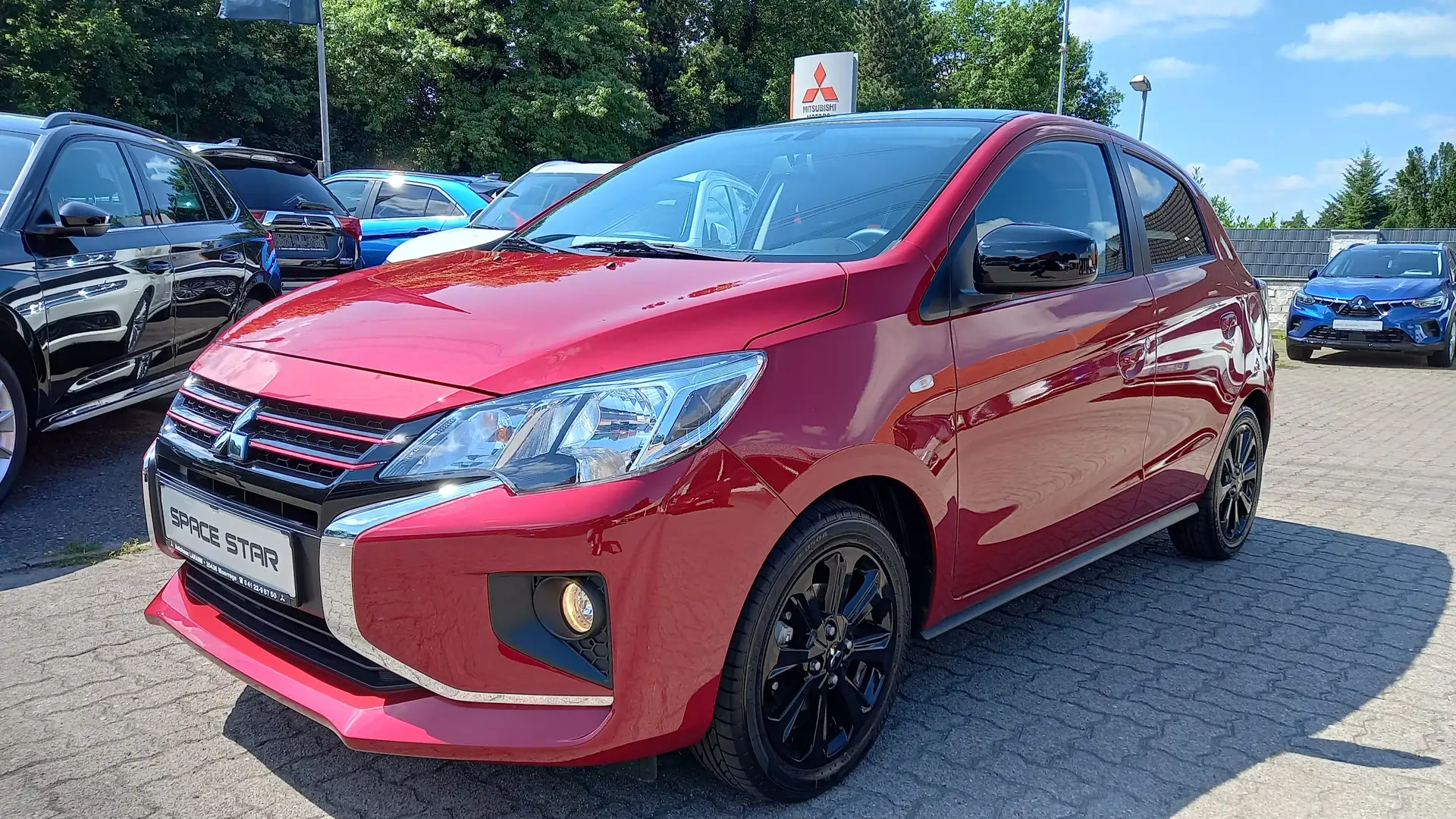 Mitsubishi Space Star Select+ Black /Klima/Kamera/SmartLink/ Rot - 1