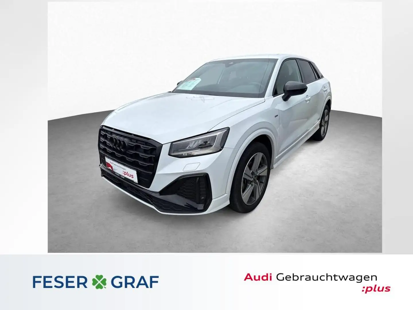 Audi Q2 35 TFSI - 2 x S line - KAMERA - ACC Weiß - 1