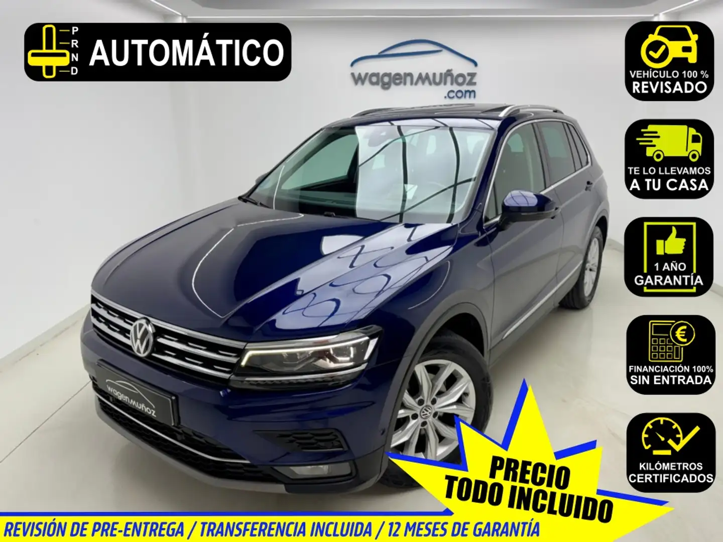 Volkswagen Tiguan 2.0TDI Sport DSG 110kW Bleu - 1