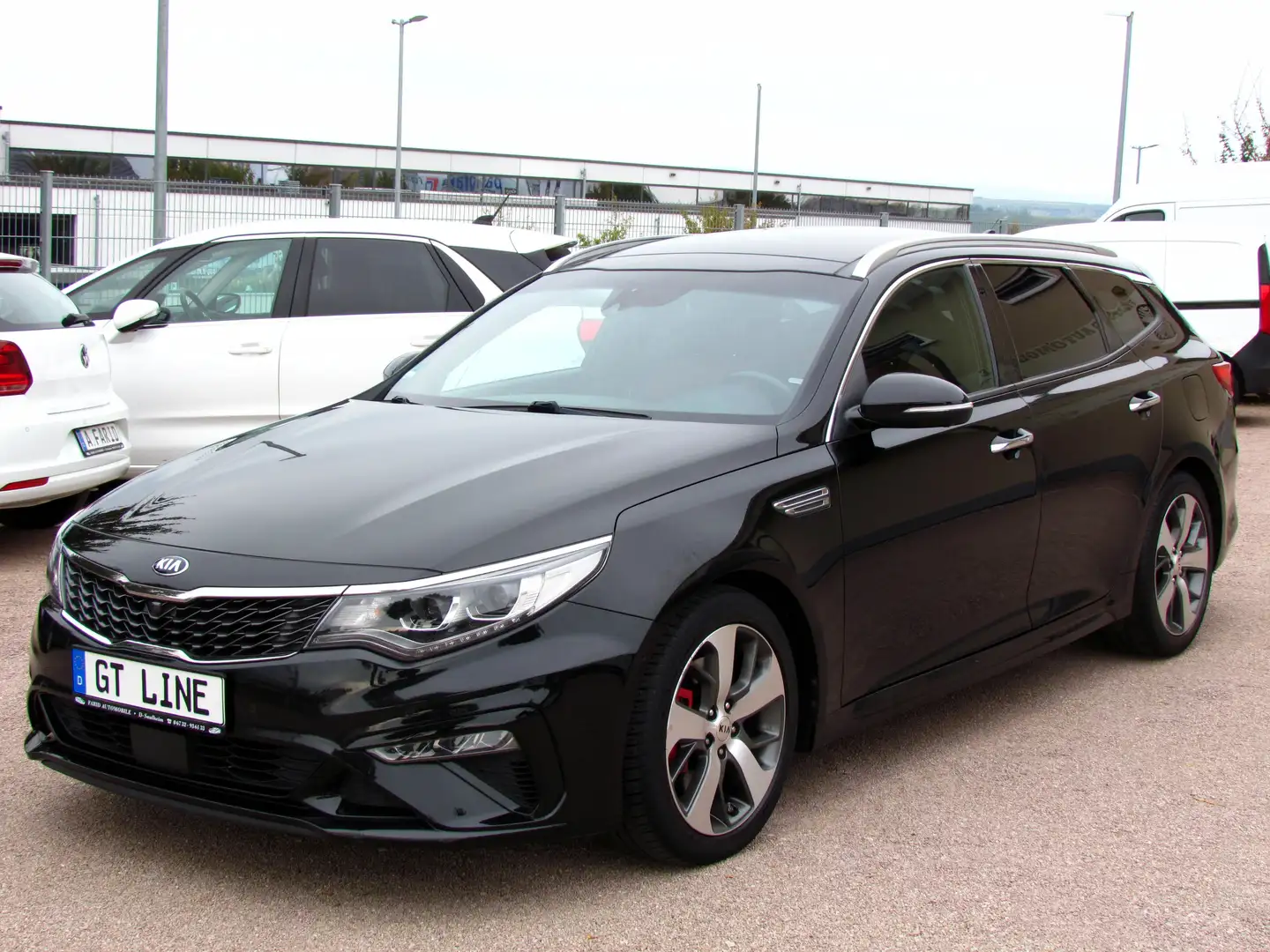 Kia Optima GT 2,0 TGDI*Vollausstattung*Top Zustand Schwarz - 1