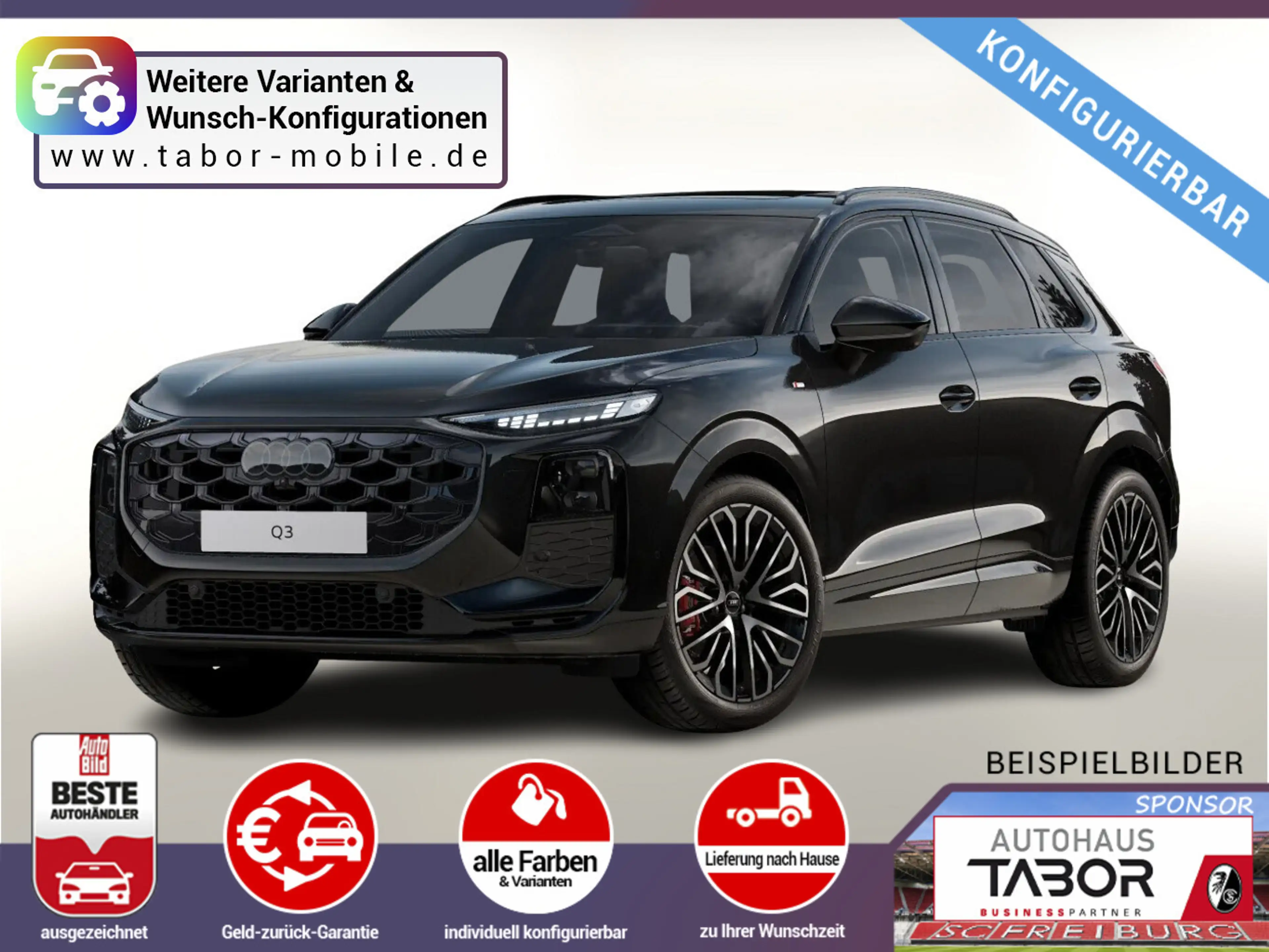 Audi Q3 TDI 150 S tronic LED Nav Kam SHZ UVP-19%*