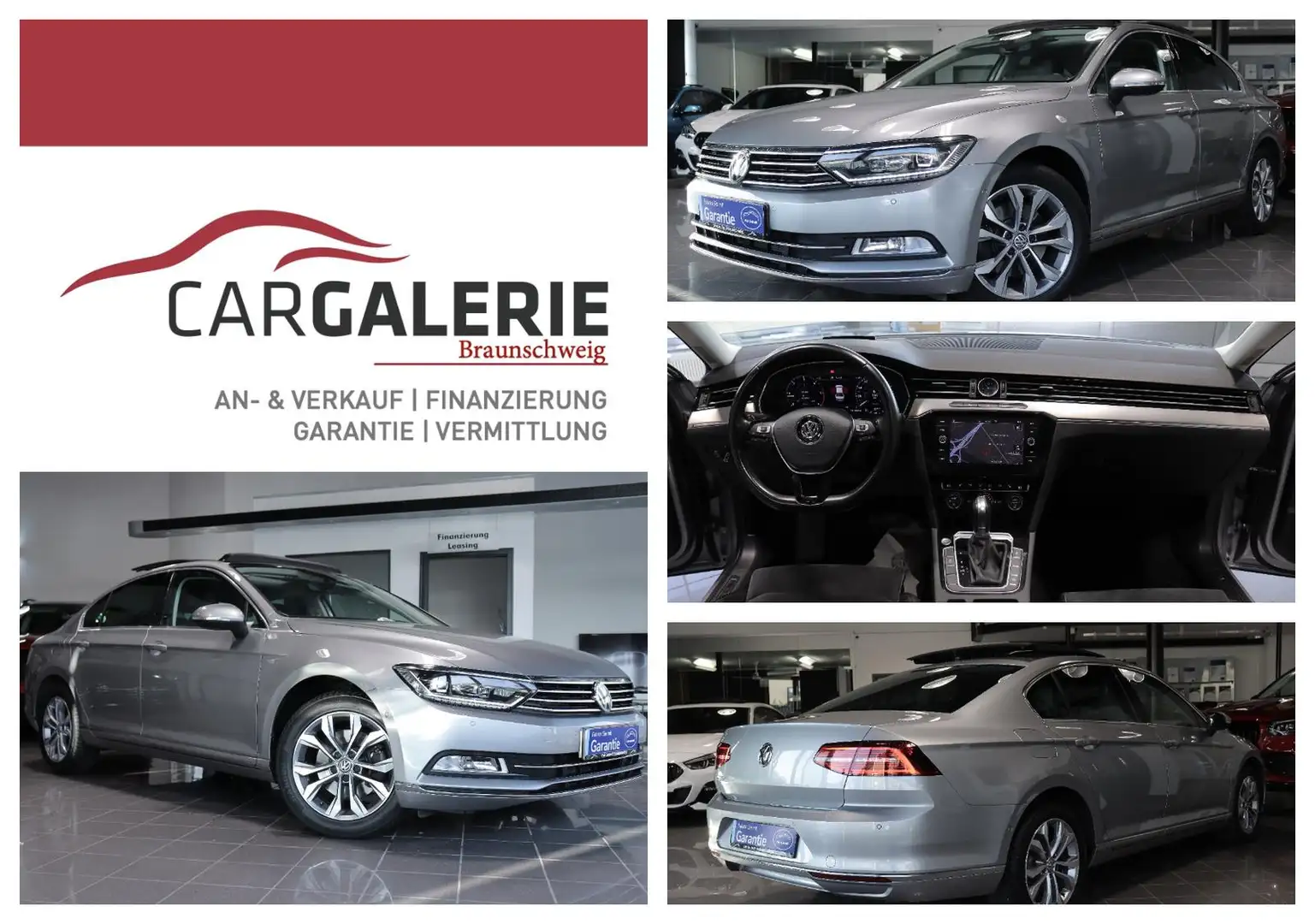Volkswagen Passat Lim. 1.6 TDI Highline VIRTUAL*PANO*ACC* Silber - 1