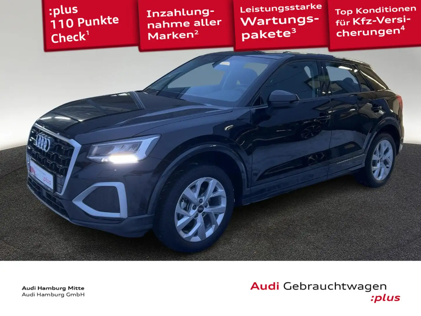 Audi Q2 35 TFSI advanced 6-Gang Navi Virtual LED Schwarz - 1