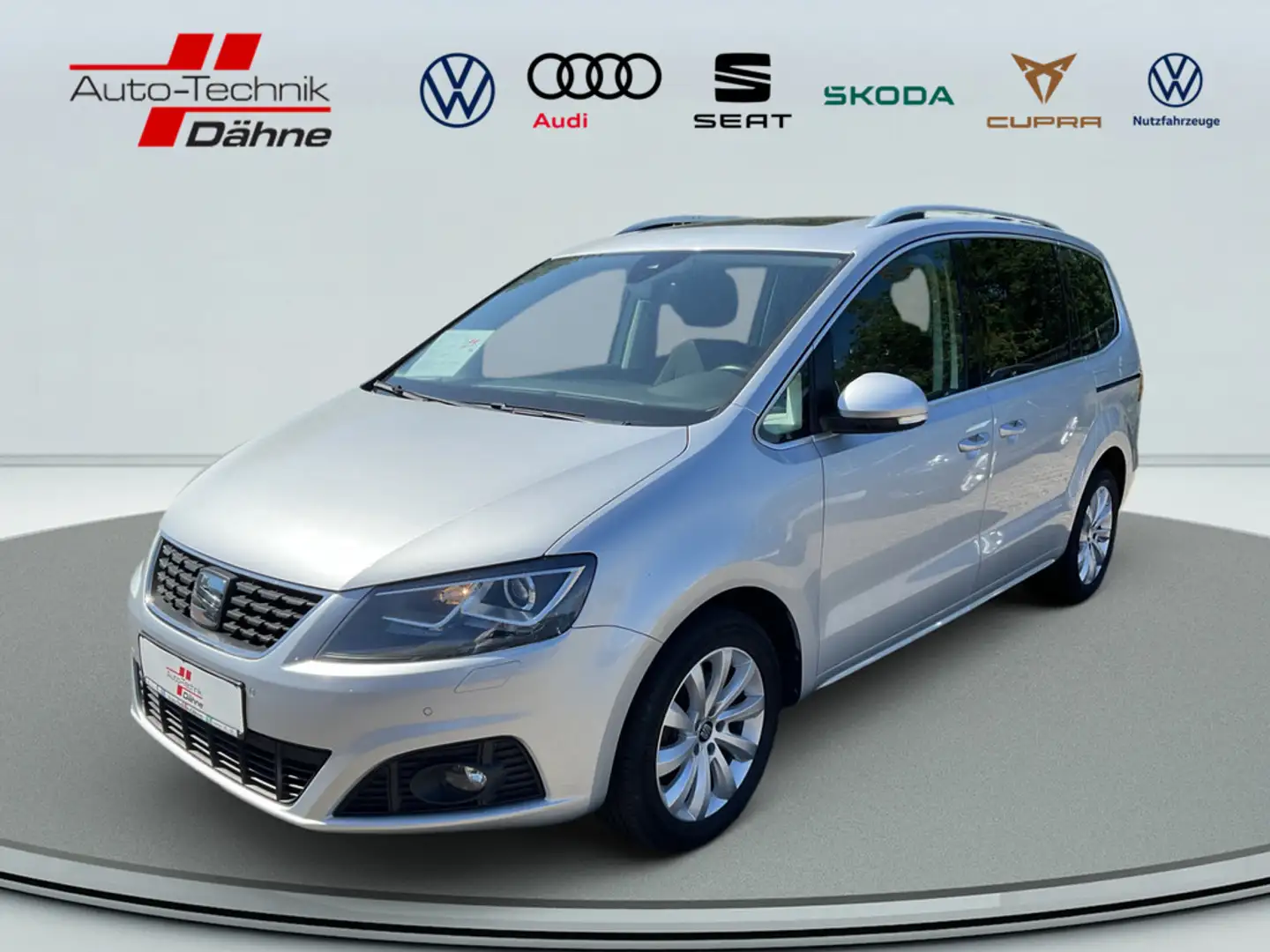 SEAT Alhambra 2.0 TDI Style KAMERA XENON ACC PANO Silber - 1