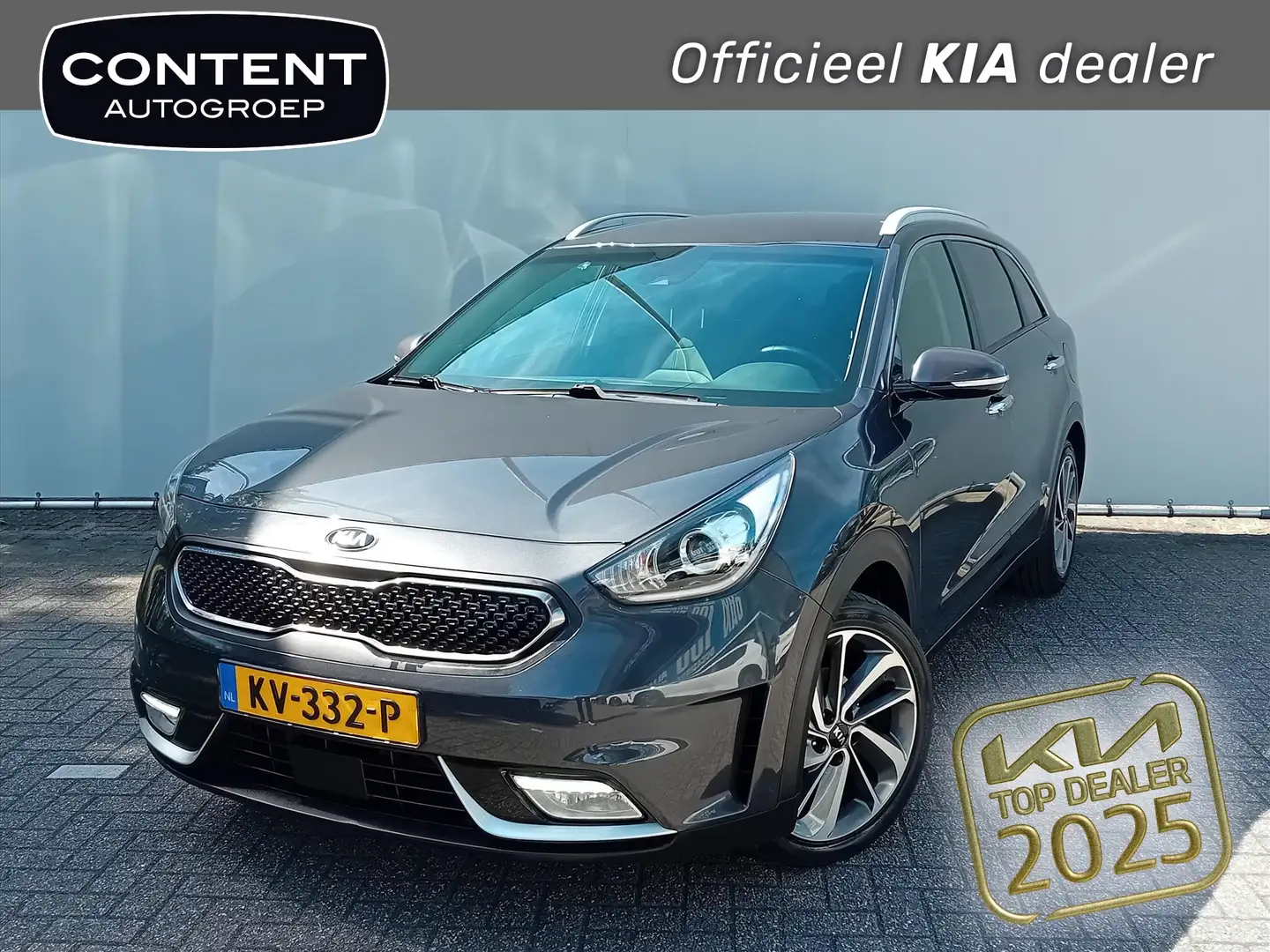 Kia Niro 1.6 GDi Hybrid 141pk DCT6 ExecutiveLine Grigio - 1