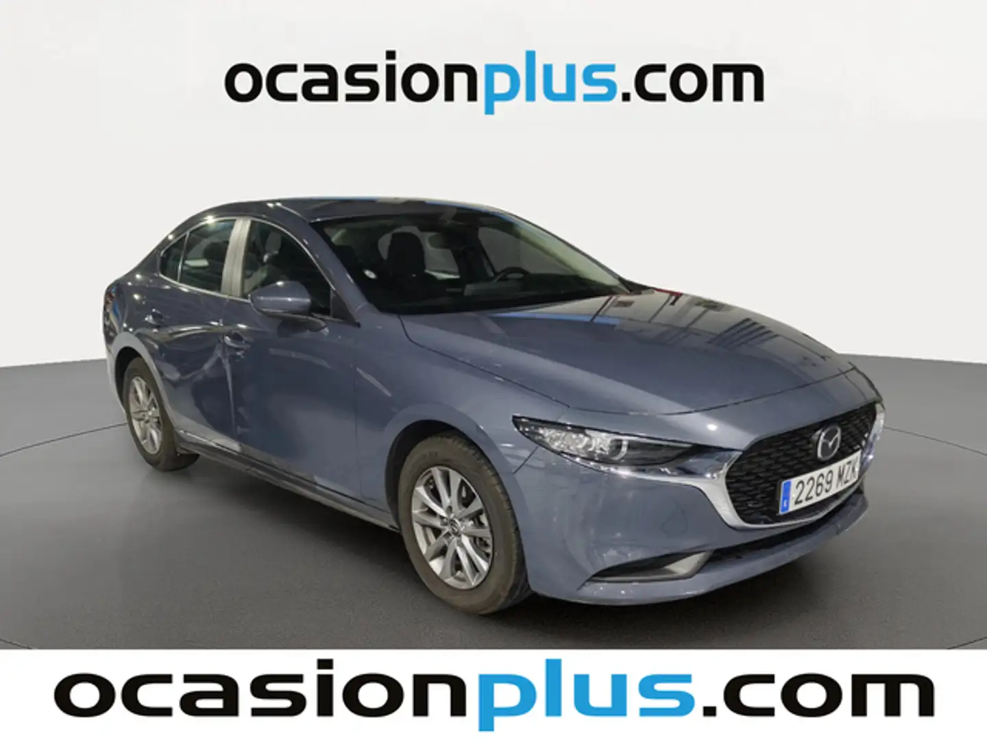 Mazda 3 Sedán 2.5 e-Skyactiv-G Prime-line 103kW Grijs - 2