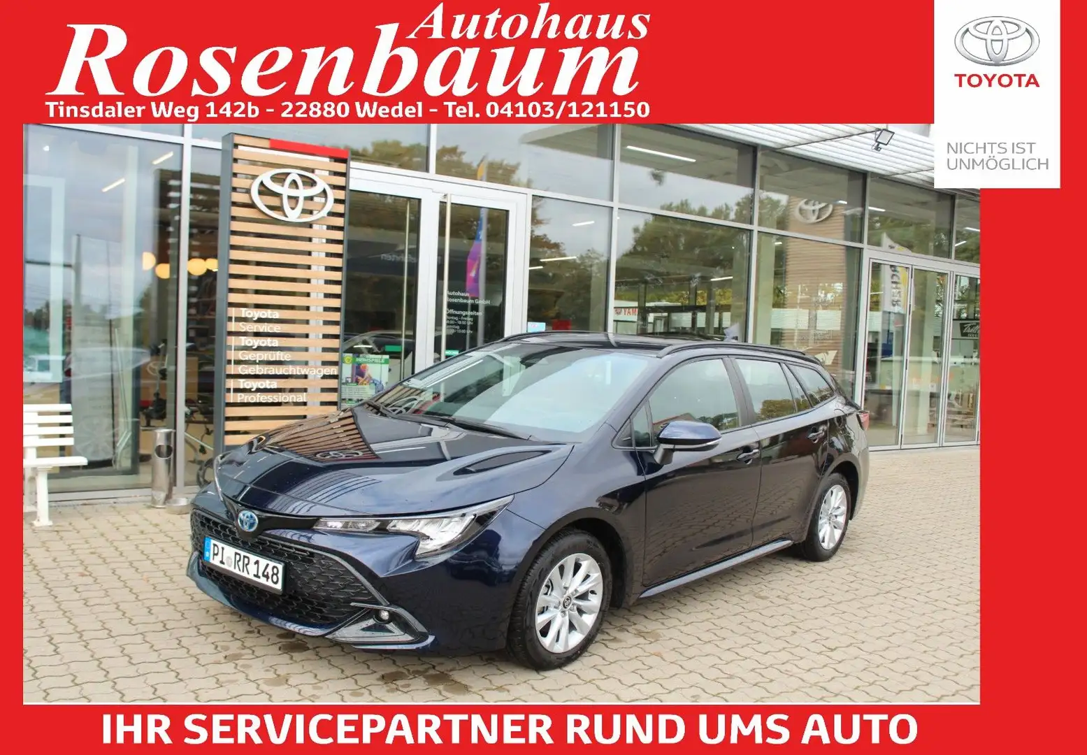 Toyota Corolla Touring 2.0 Sports Hybrid Business E Blau - 1