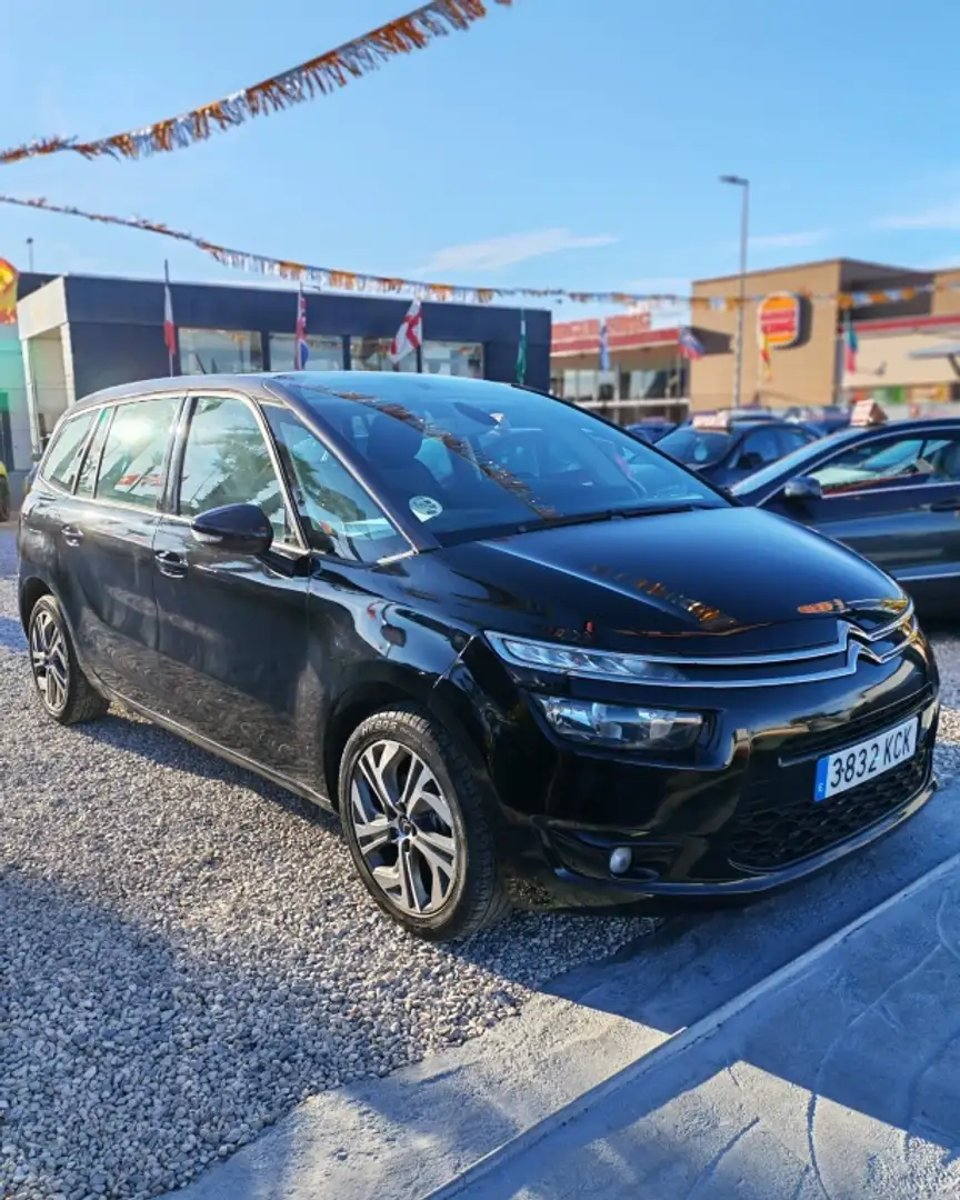 Citroen C4 Grand Picasso 1.6e-HDi Seduction 115 Schwarz - 1
