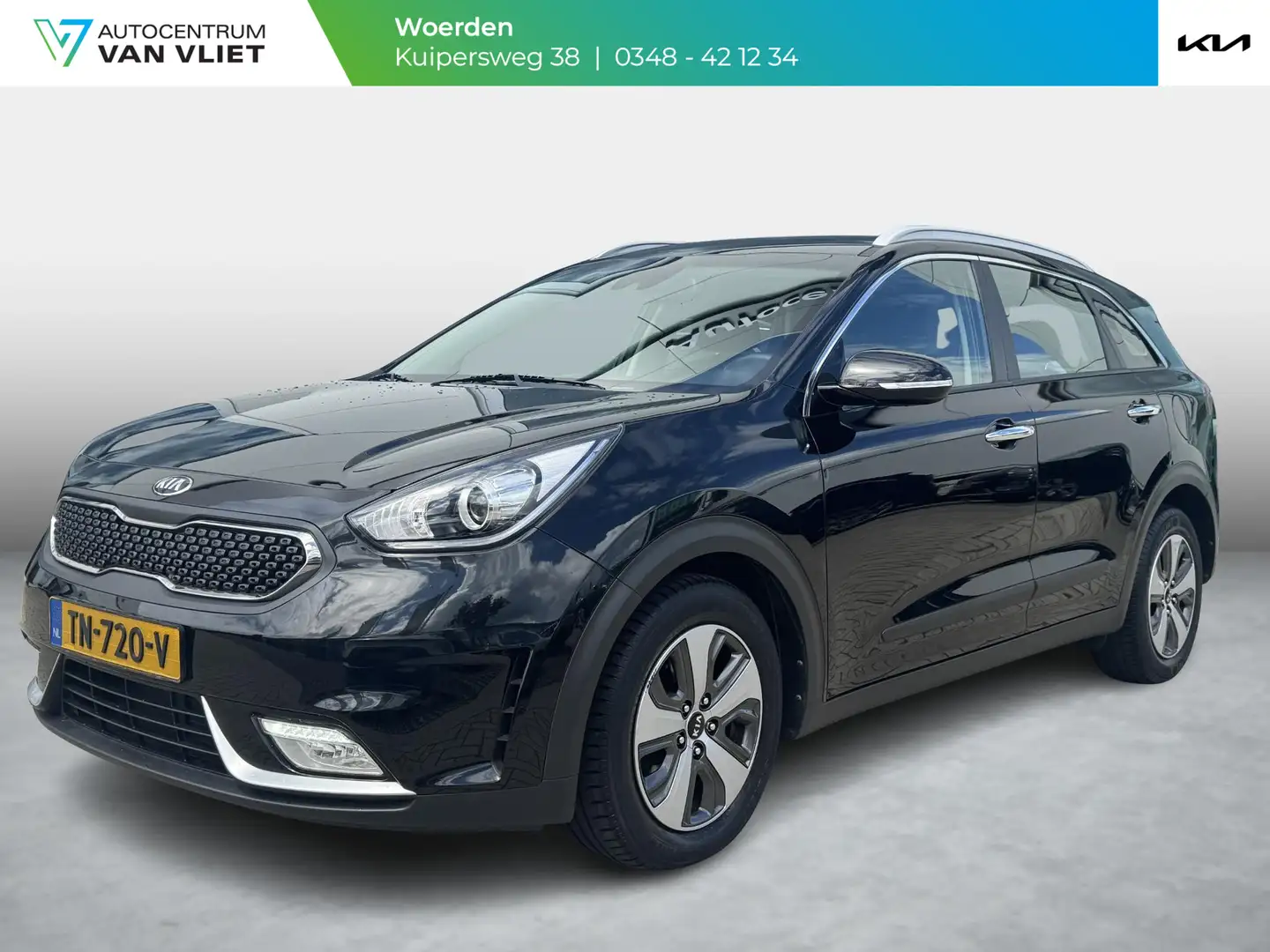 Kia Niro 1.6 GDi Hybrid DynamicLine | Trekhaak | Navigatie Noir - 1