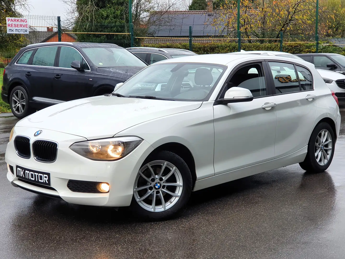 BMW 116 🟢1.6 DIESEL 116CV - CAPTEURS - GPS - CRUISE- Bianco - 1