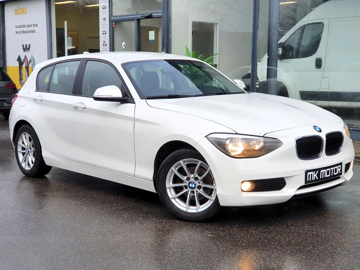 BMW 116 🟢1.6 DIESEL 116CV - CAPTEURS - GPS - CRUISE- Bianco - 2