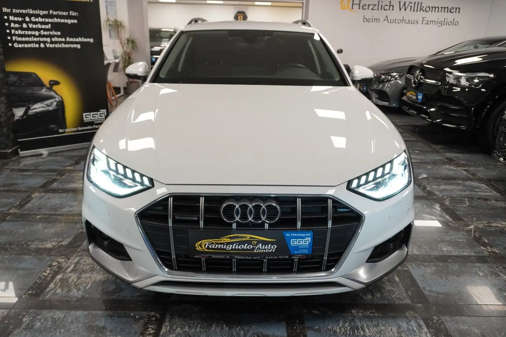 Audi A4 allroad quattro 50 TDI/LED Schein/Aluräder/ Weiß - 2