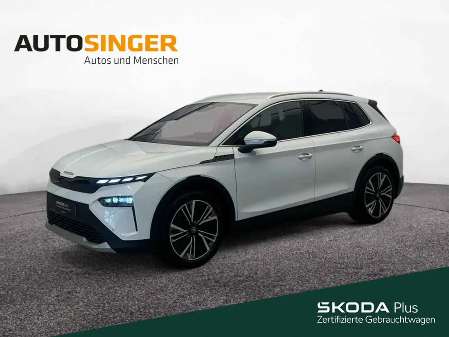 Skoda Elroq 85 *AHK*WÄRME*HUD*MATRIX*NAVI*ACC*360*SHZ* Fehér - 1
