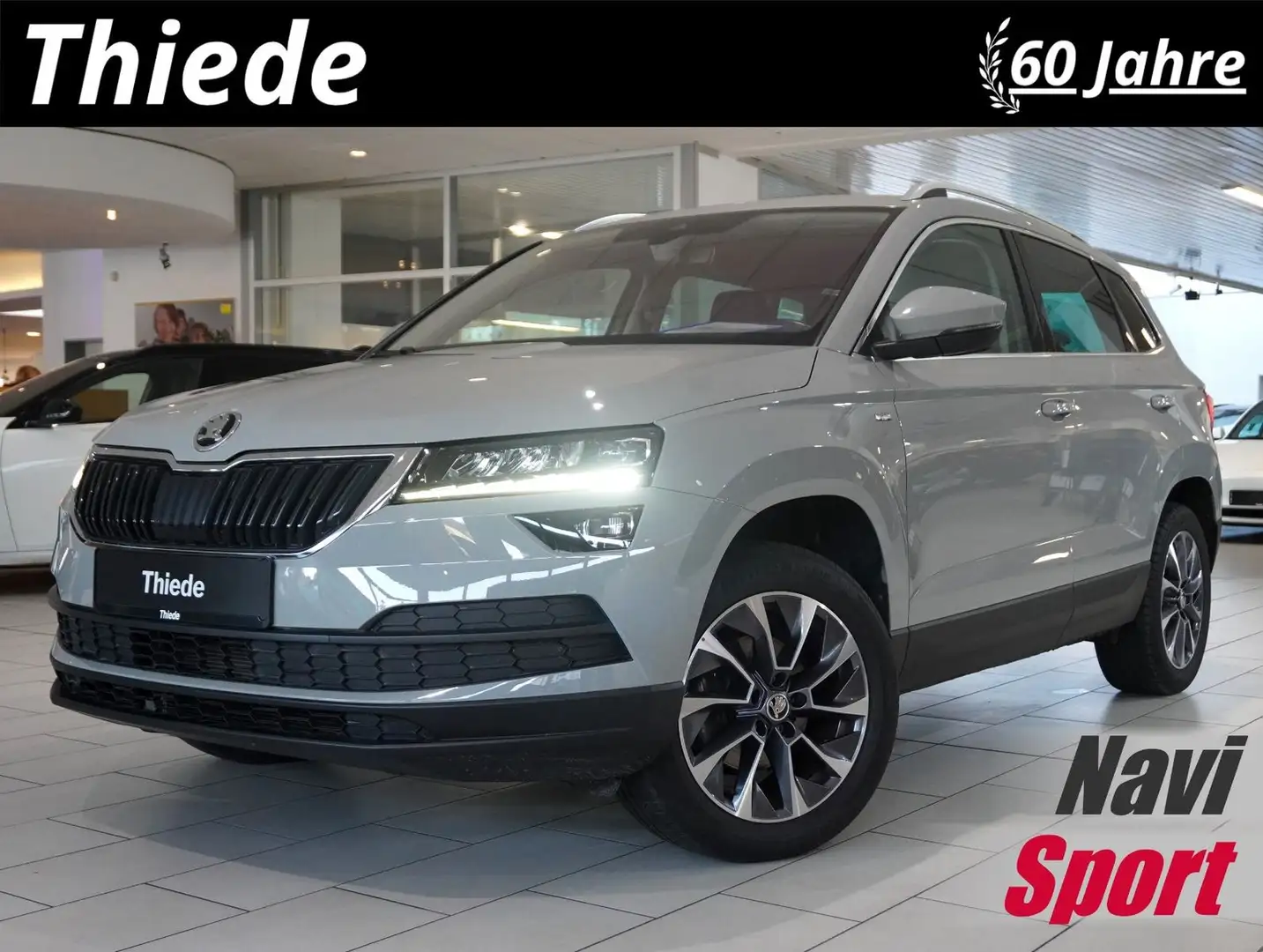 Skoda Karoq 1.6 TDI DRIVE 125 NAVI/LED/SPORT/DAB/AHK Grau - 1