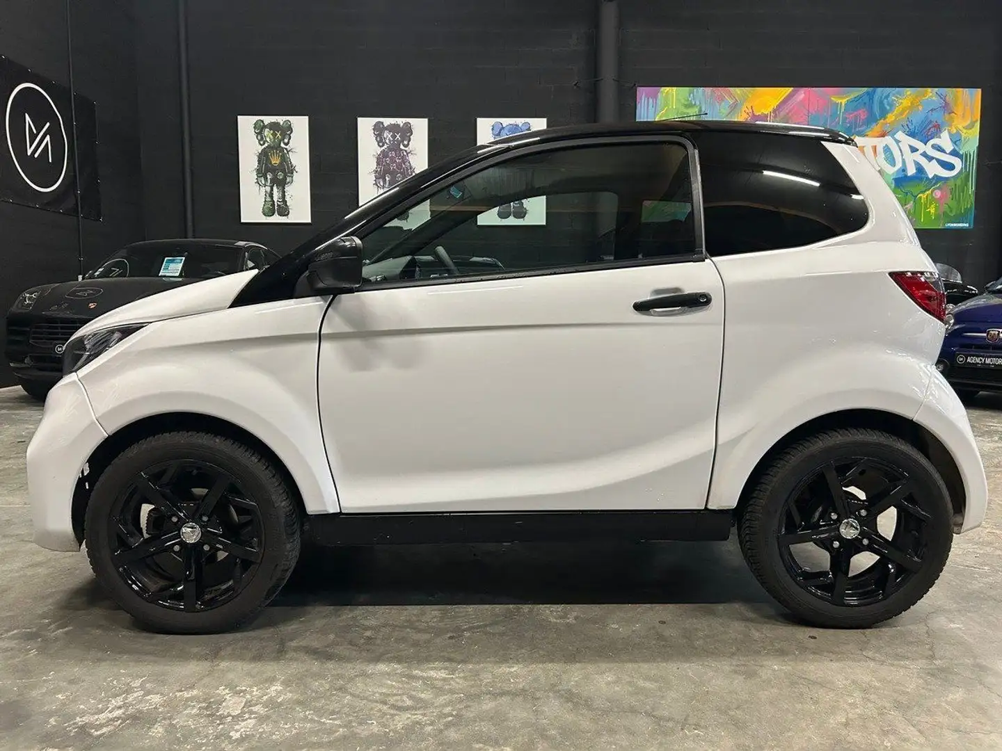 Aixam City E-City *1ere main* Blanc - 2