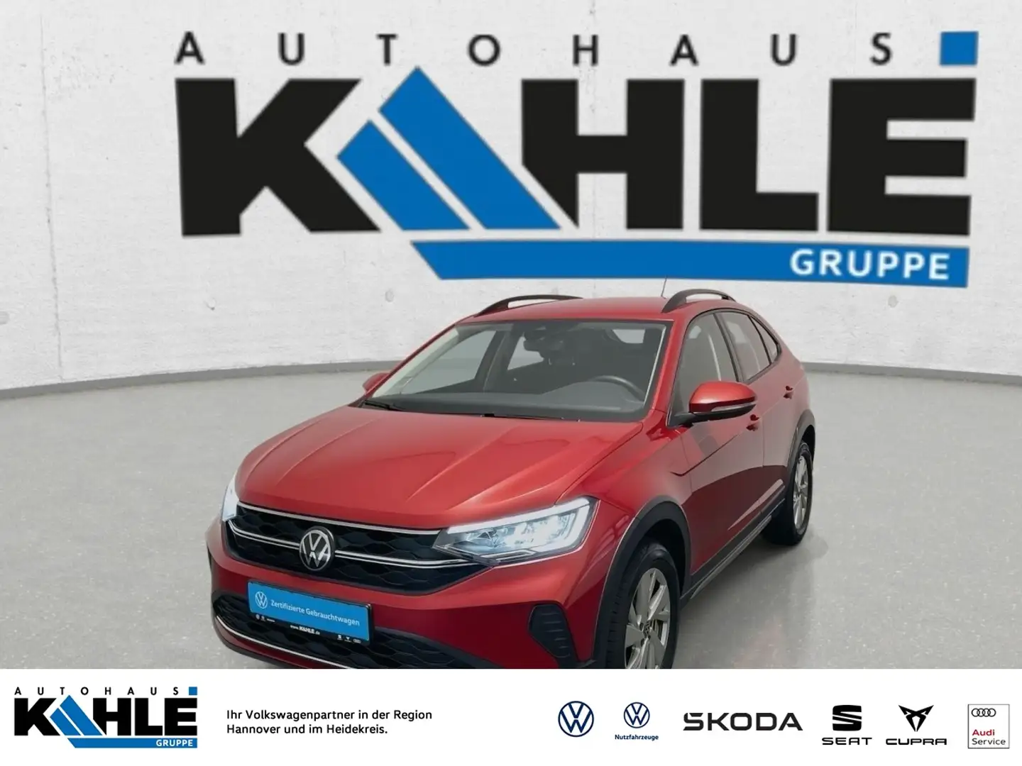 Volkswagen Taigo 1.0 TSI Life Klima Navi Einparkhilfe Sitzheizung Rood - 1
